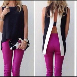 Parker Open Back Top Size S